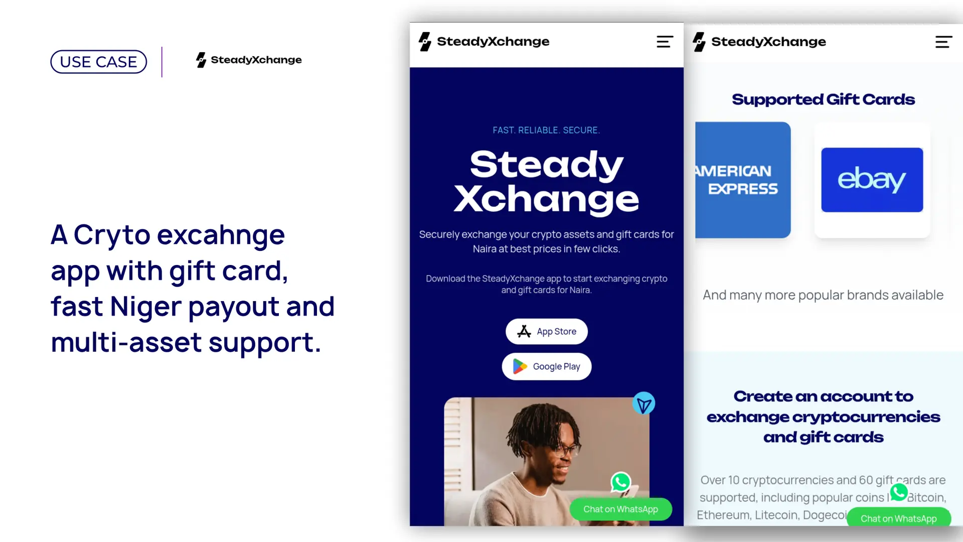 SteadyXchange project preview
