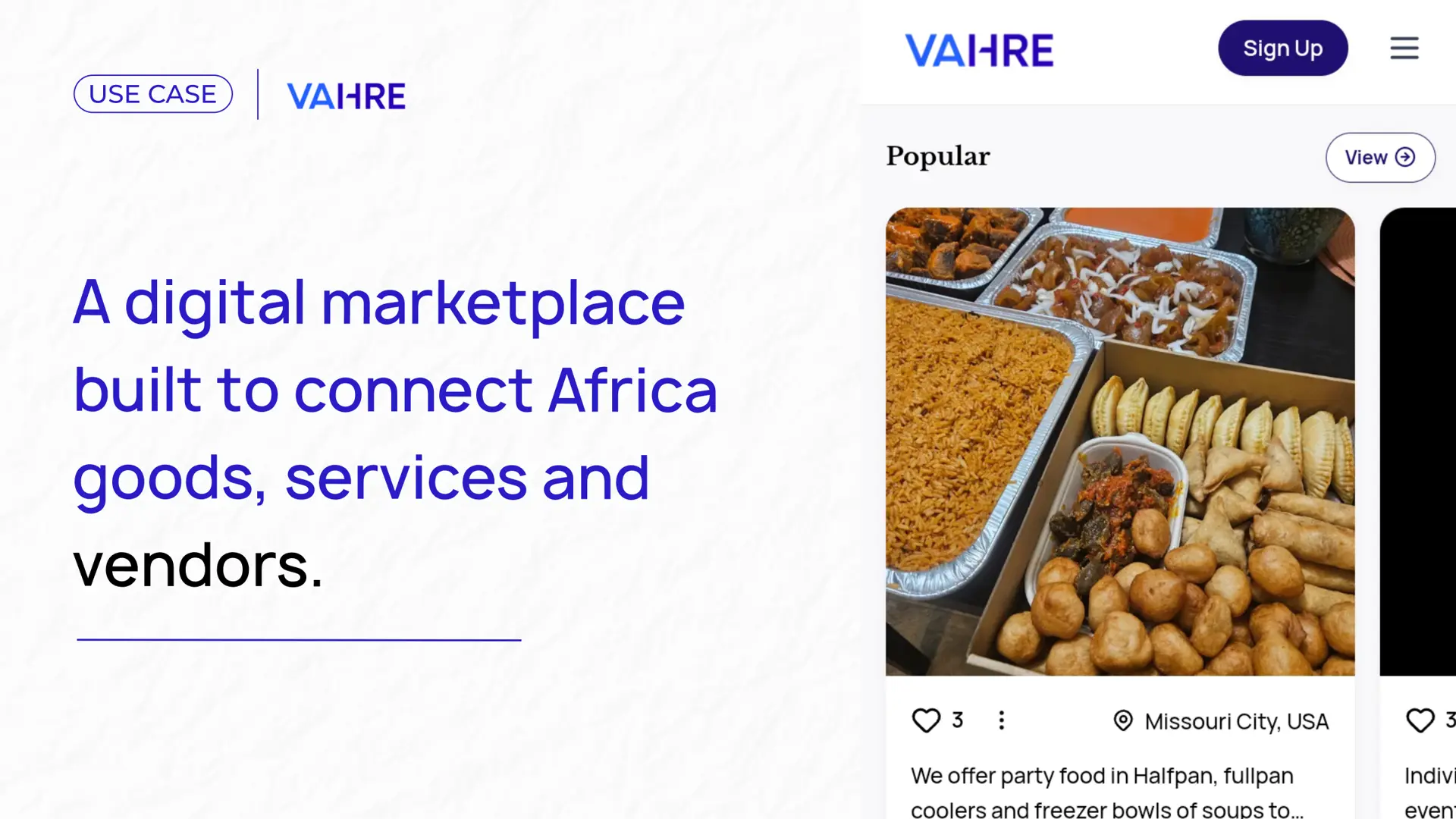 Vahre project preview